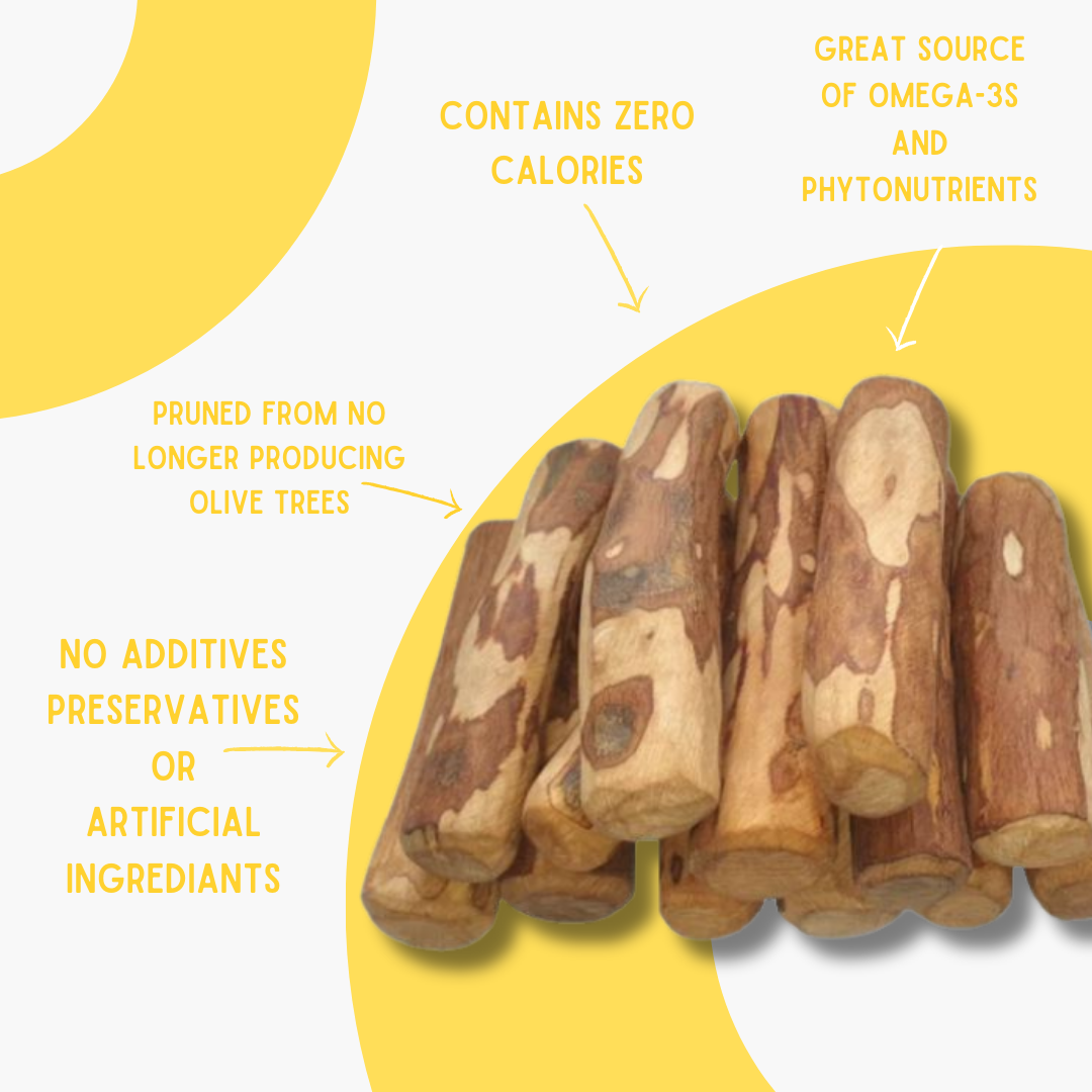 Doot's Chew Bar - Olive Wood chews! 100% natural chews from repurposed olive trees