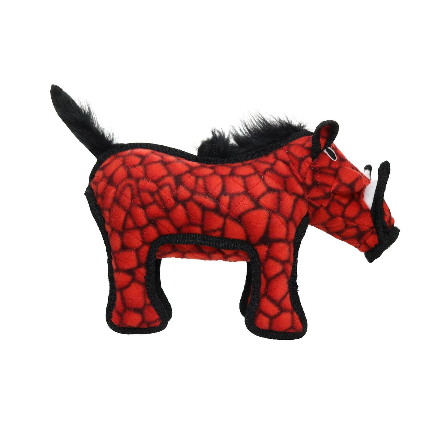 Tuffy Dog Toys - VIP Products - Tuffy Desert Warthog - Red, Tough, Durable Dog Toy - Doot's Pet LLC Collars For A Cause