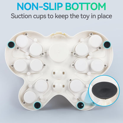 Interactives - Cat Toys - Interactive Cat Treat Puzzle Slow Feeder for Indoor Play - Doot's Pet LLC Collars For A Cause