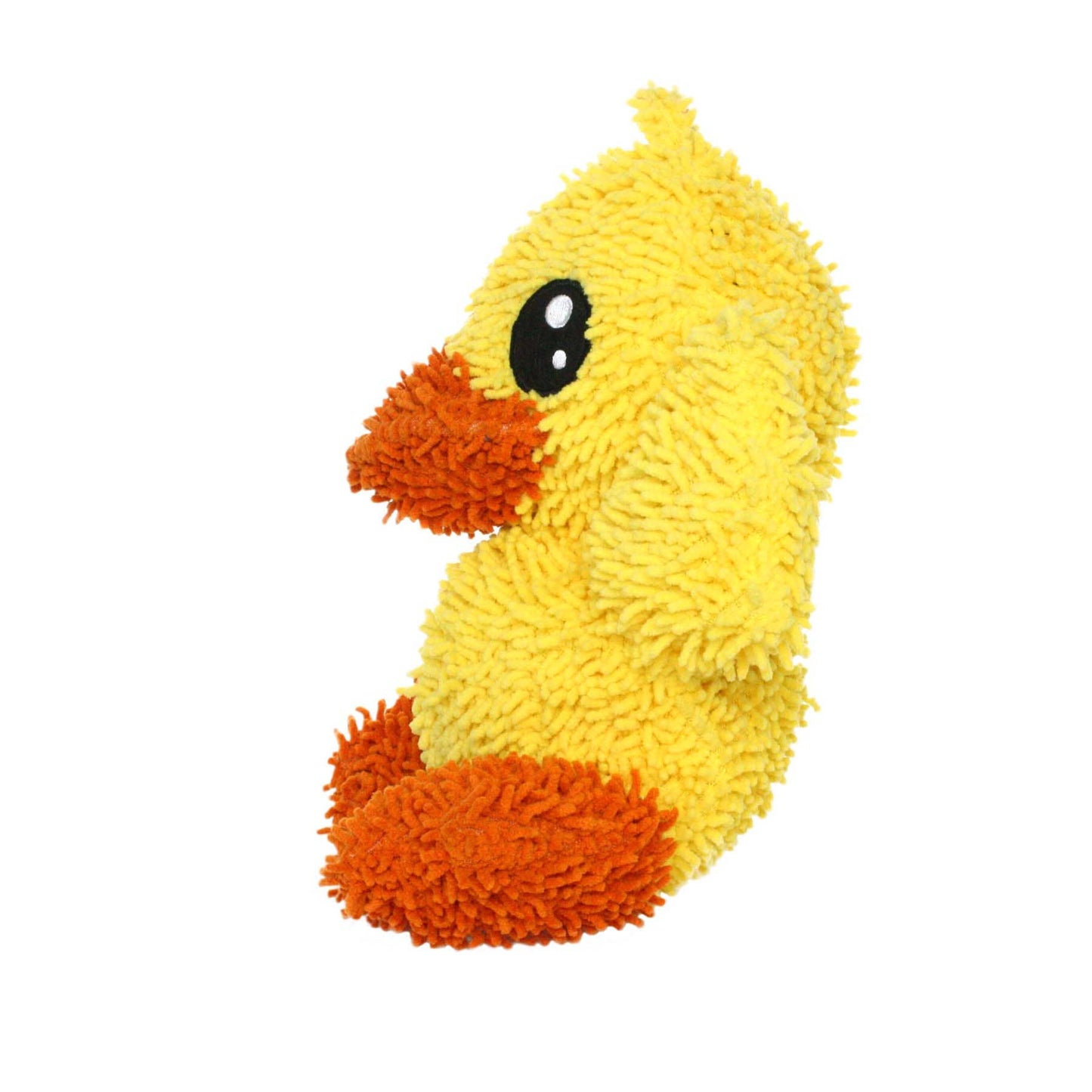 Tuffy Dog Toys - VIP Products - Mighty Microfiber Ball Duck, Durable, Squeaky Dog Toy