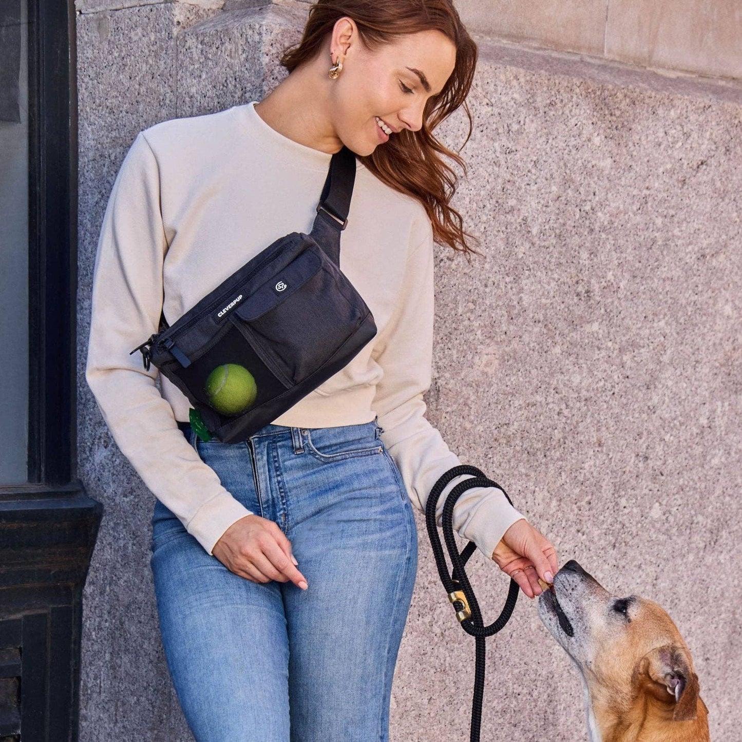 Cleverpup - Dog Walk & Train Sling Bag