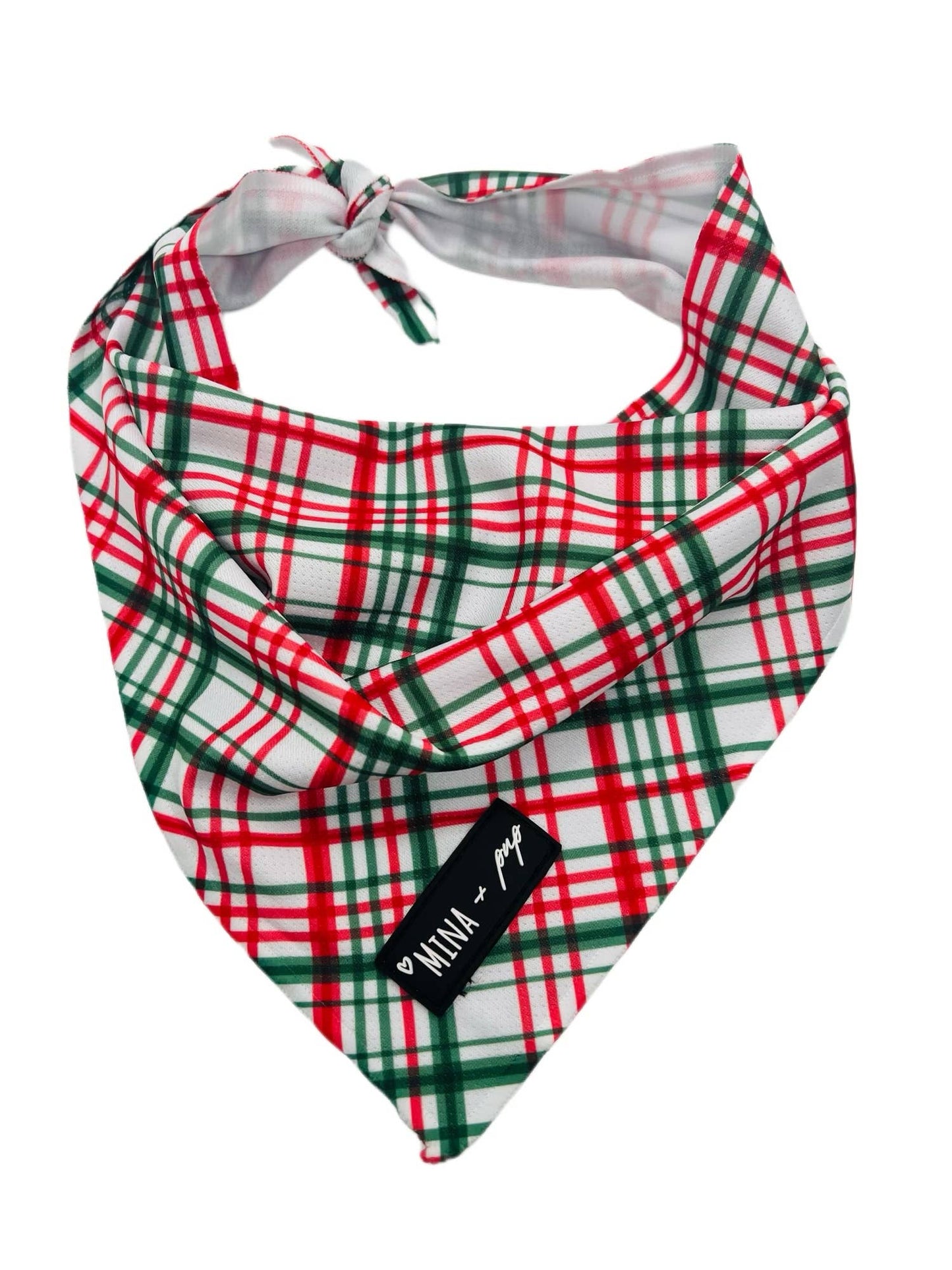 Mina + Pup - “You’re A Gift” Tie On Dog and Cat Cooling Bandana