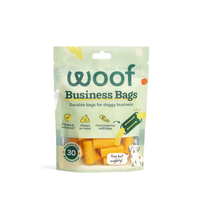 Woof - Poomergency Refills - 30 Pack - Doot's Pet LLC Collars For A Cause