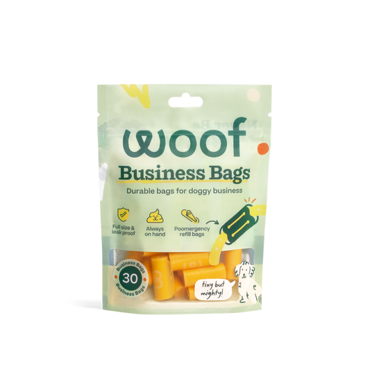 Woof - Poomergency Refills - 30 Pack - Doot's Pet LLC Collars For A Cause