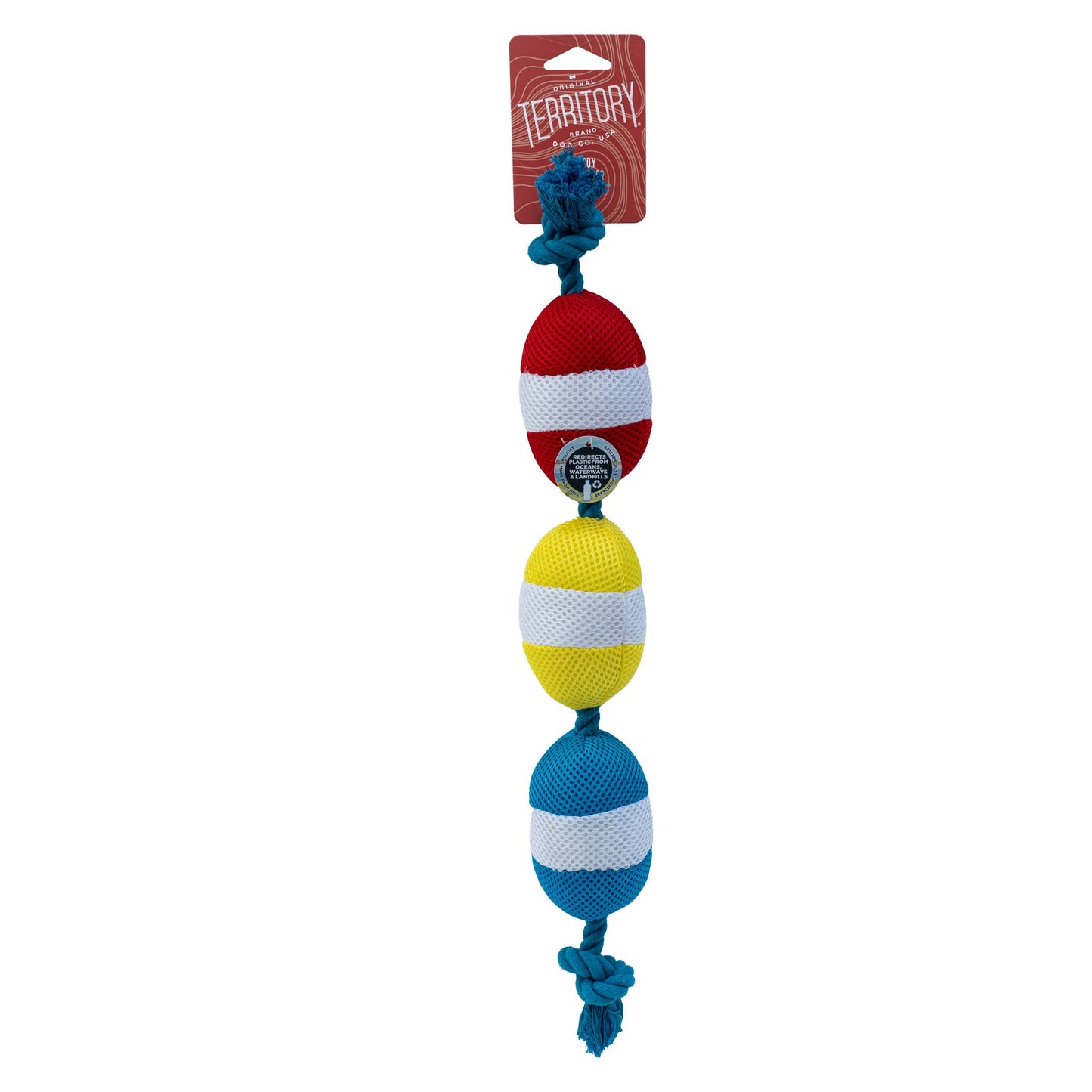 Original Territory - Territory Buoys Floating Water Play Tug Dog Toy - Doot's Pet LLC Collars For A Cause