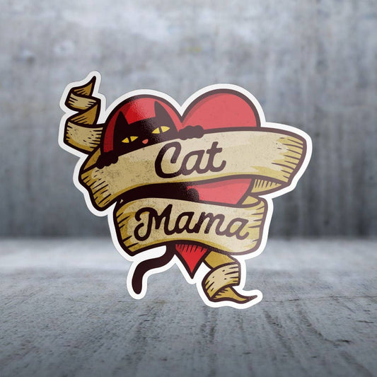 Two Feet Treats - Cat Mama - Sticker