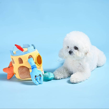 Hugsmart Products Inc - Oriland Pet - Beach Daze  |  Sand Castle - Interactive Toy