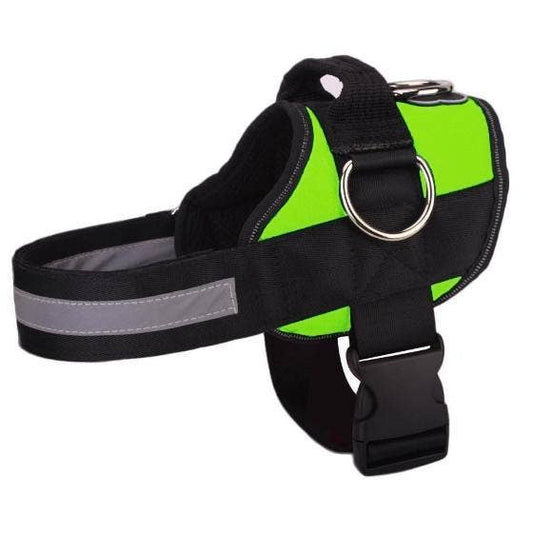 Joyride Harness - Joyride Basic Essential Dog Harness 1.0 - Green Glow / XS, XXL