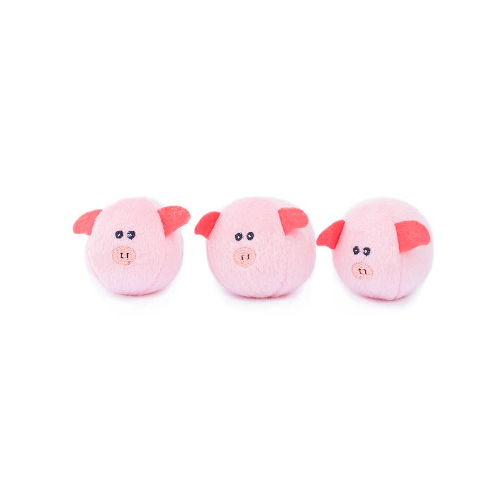 ZippyPaws Zippy Burrow Barn with Pig Bubble Babies