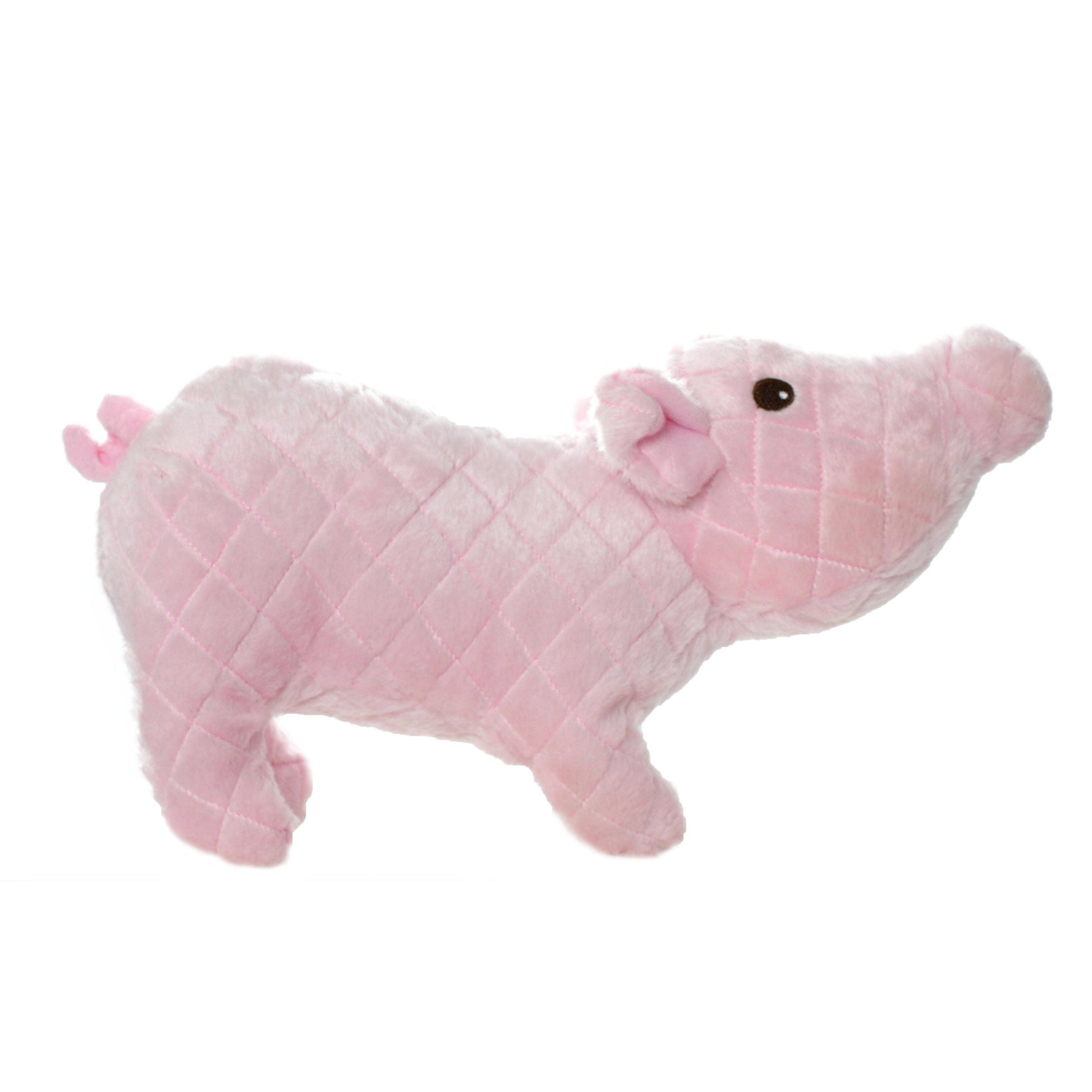 Tuffy Dog Toys - VIP Products - Mighty Massive Farm Piglet, Durable, Plush Dog Toy - Doot's Pet LLC Collars For A Cause