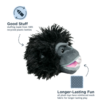 Tall Tails - Gorilla 2-in-1 Fetch Ball Dog Toy