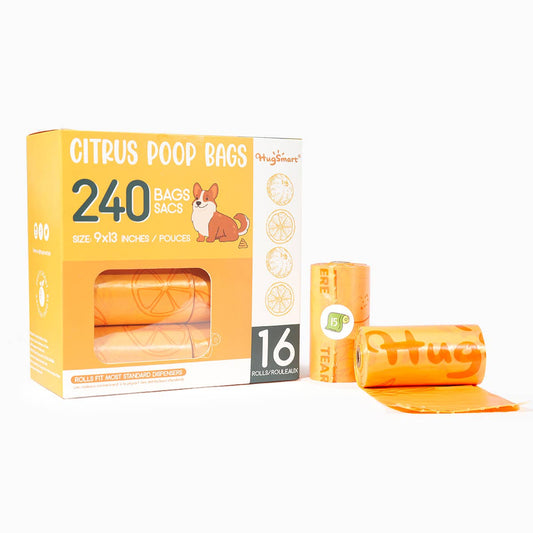 Hugsmart Products Inc - HugSmart Pet - Citrus
16 Rolls | 240 Bags