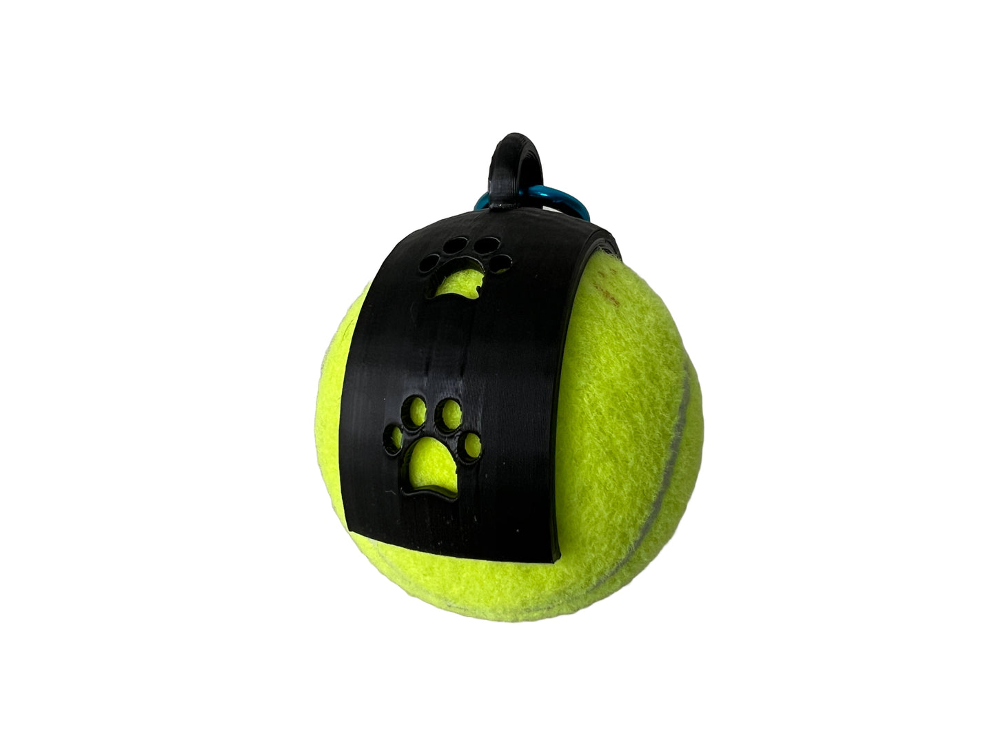 Black 3D Printed Tennis Ball Holder