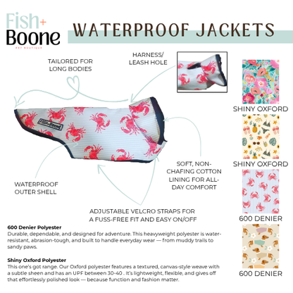 Lowcountry Proper Dog Coat - Doot's Pet LLC Collars For A Cause