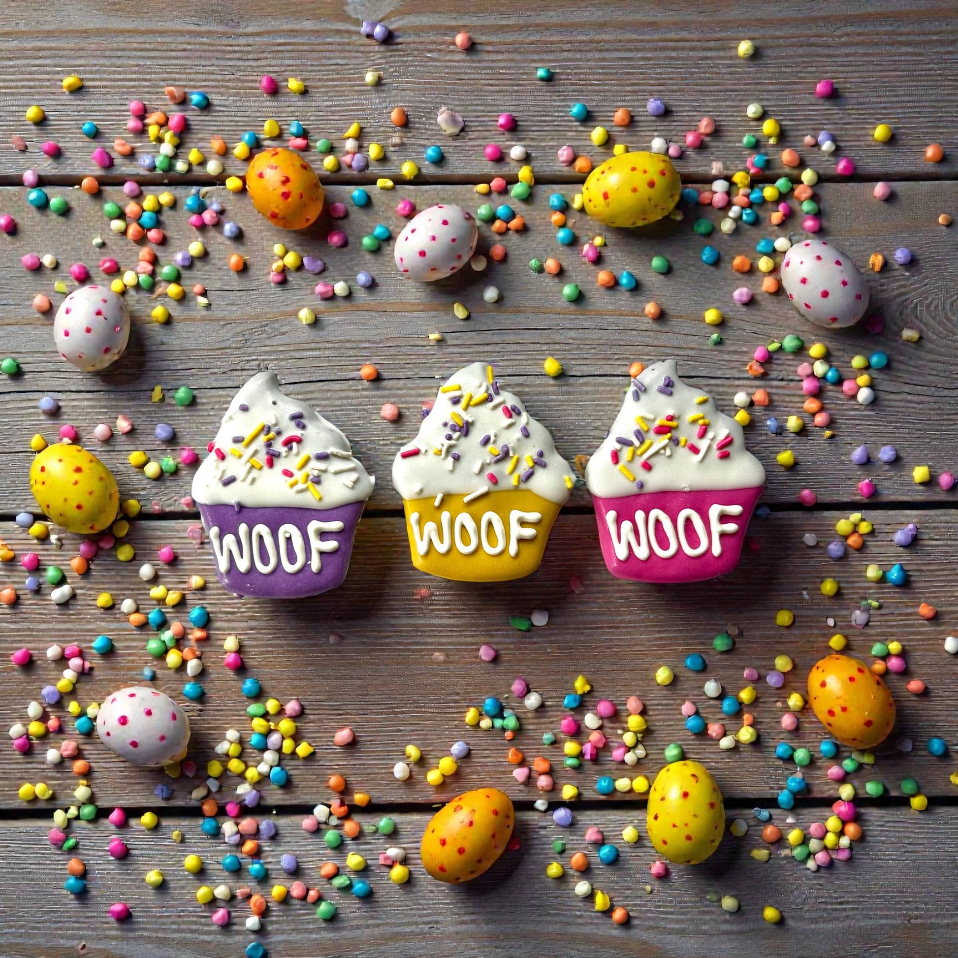 YumYum4DOGS - Spring Woof-cakes dog treats- Single - Doot's Pet LLC Collars For A Cause