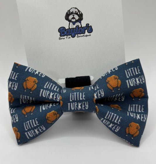 Baylor's Bow Ties - Little Turkey Dog Bow Tie 