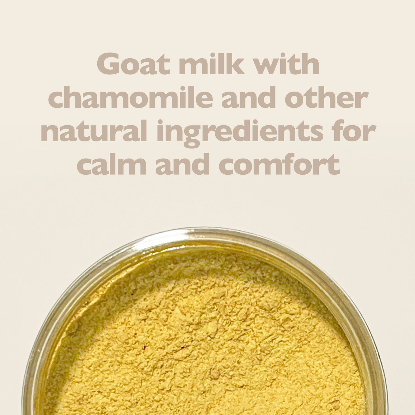 Glacier's Goodies - Calming Support Goat Milk Topper with Chamomile