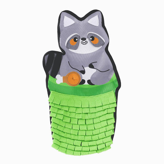 Hugsmart Products Inc - HugSmart Pet - Raccoon Buddies  | Raccoon Snuffle Mat