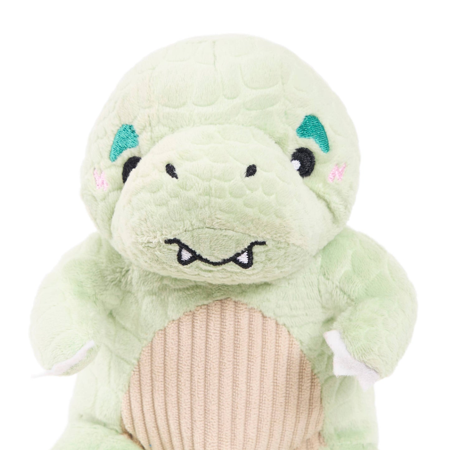 ZippyPaws ecoZippy Dinoz T-Rex Plush Dog Toy
