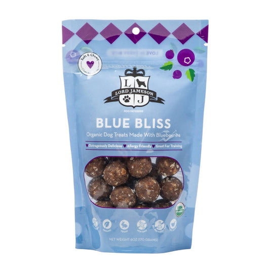 Lord Jameson Blue Bliss Organic Soft & Chewy Dog Treats