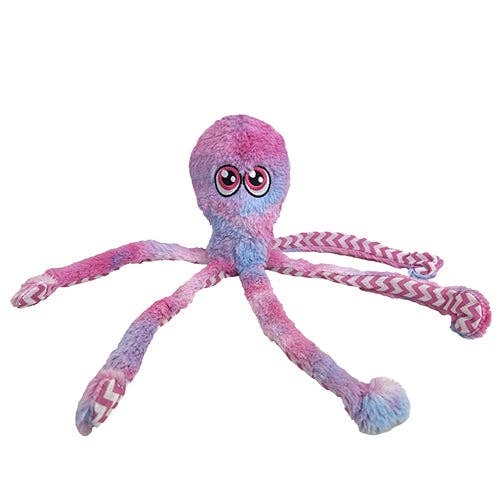PETLOU, INC. - 16" Octopus - Pink Tie Dye