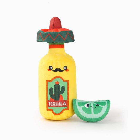 Hugsmart Products Inc - HugSmart Pet - Fiesta Chewsday | Tequila - Dog Plush Toy