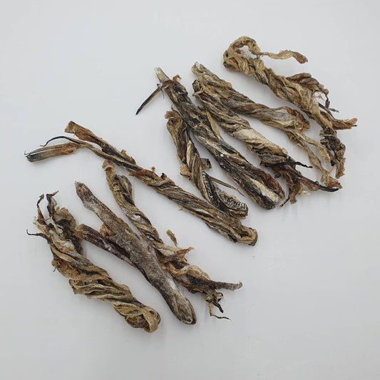 Doot's Chew Bar - TickledPet - Codfish Skin Twist Med - Single