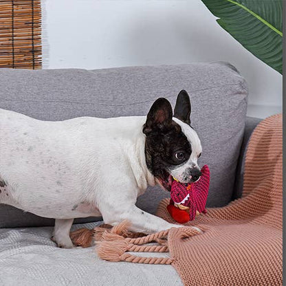 Hugsmart Products Inc - HugSmart Pet - Dinosaur Land  | Rexy - Dog Plush Toy - Large