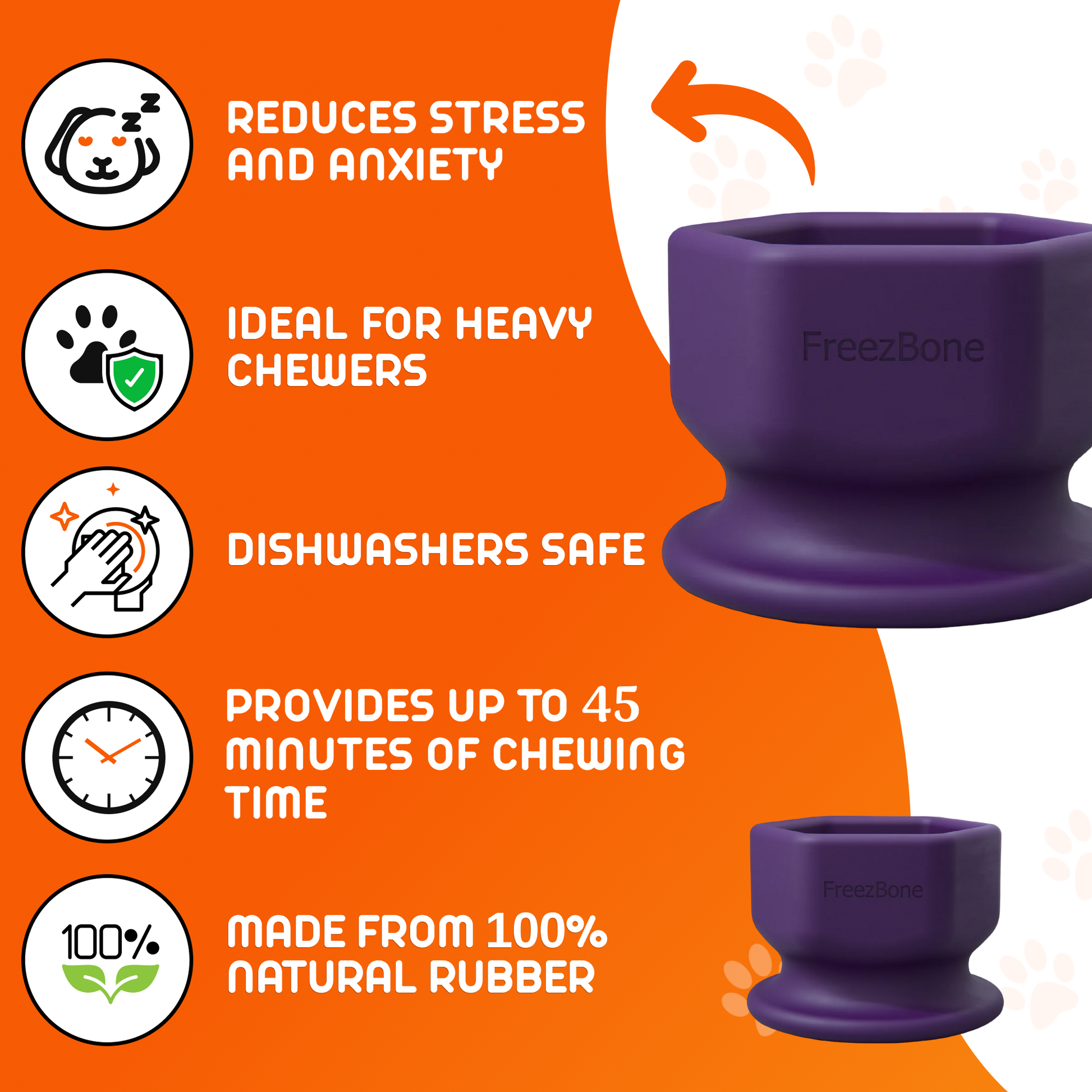 FreezCup - Long-Lasting Chew Fun - Doot's Pet LLC Collars For A Cause