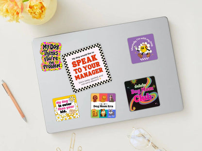 Bad Tags - Funny Dog Mom Sticker - Speak to Your Manager ✨ 