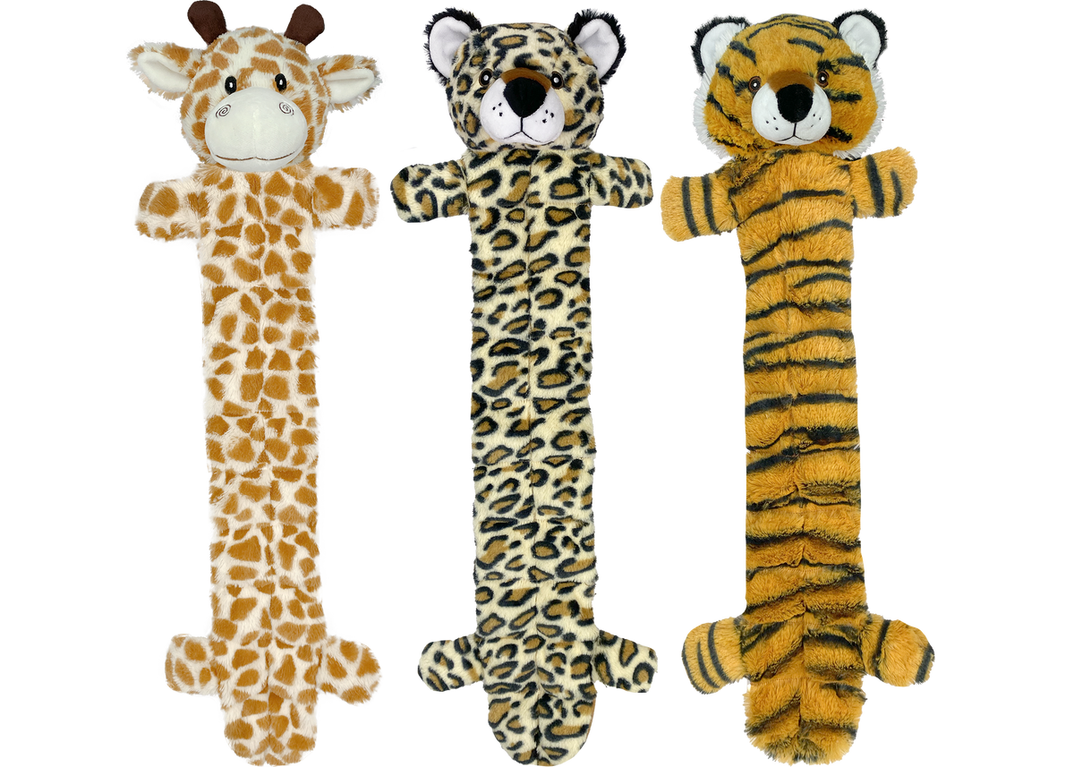 Multipet Safari Squeaker Mat - Assorted Animals (24