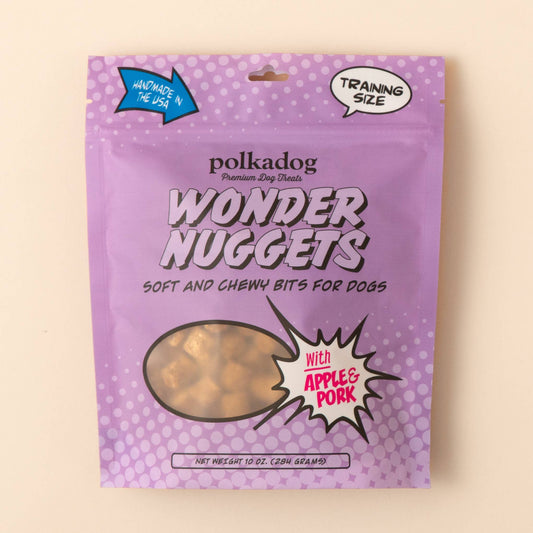Polkadog Wonder Nuggets Pork & Apple Dog Treats 10oz