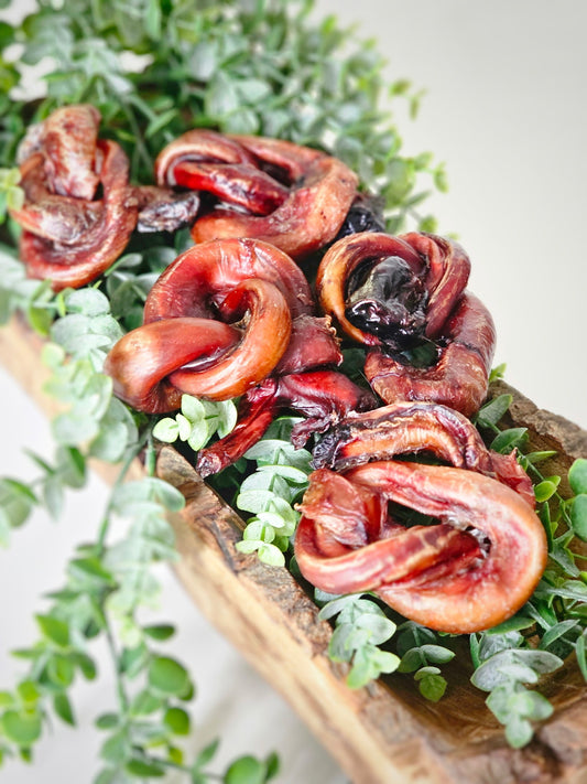 Beef Pizzle (Sticks, Loops, Short, - Doot's Pet LLC Collars For A Cause