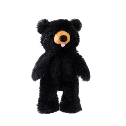 Tall Tails - Stuffless Black Bear Squeaker Dog Toy