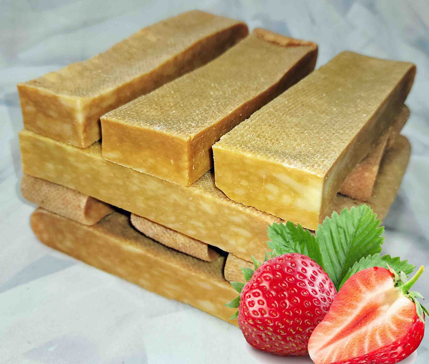 Doot's Chew Bar- Strawberry Dog Cheese Chew Medium Large  ~5.5-6.5oz EA