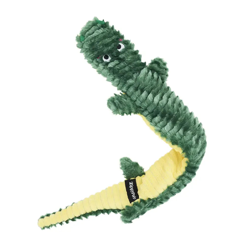 ZippyPaws Rope Reptilez Alligator Dog Rope Toy