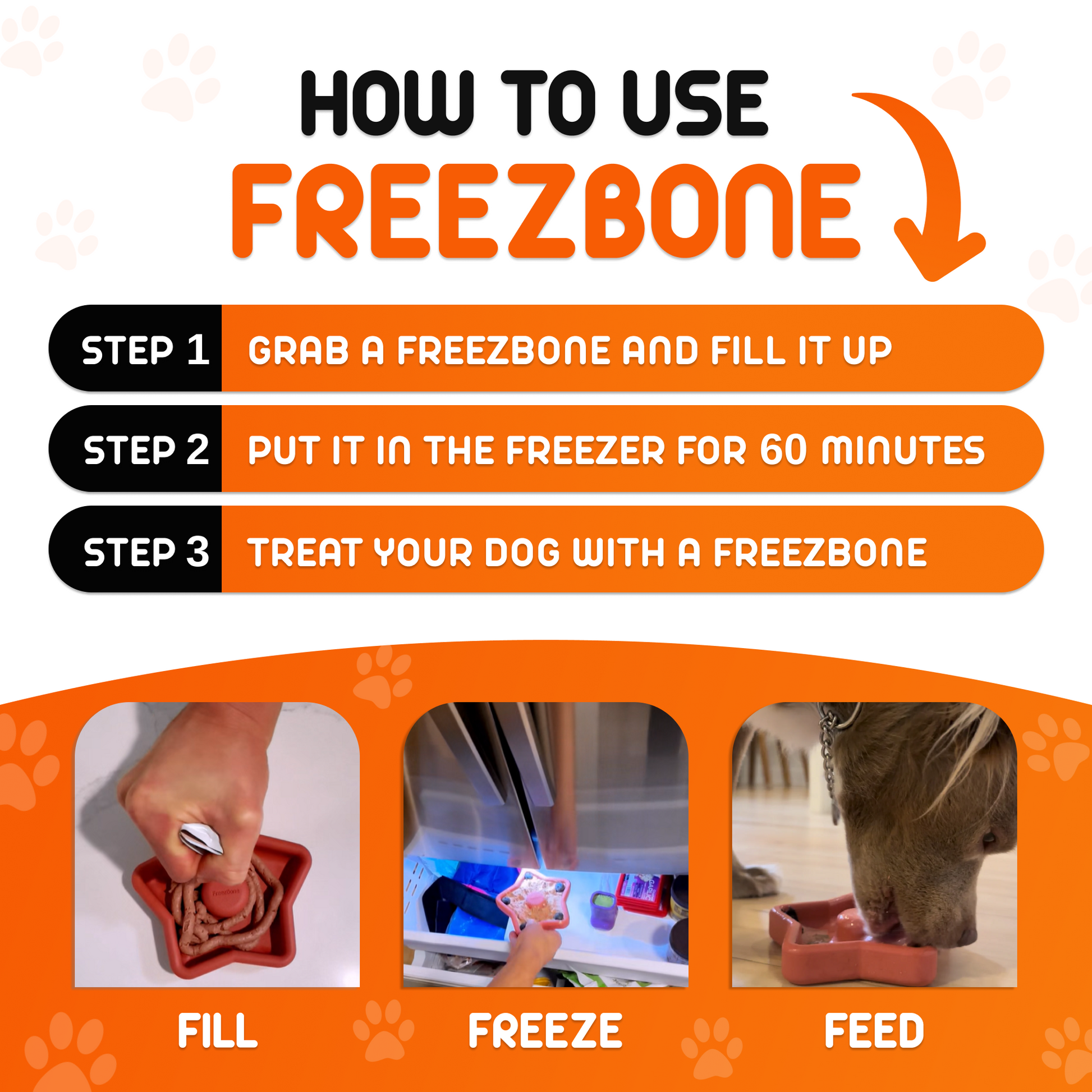 FreezStar - Long-Lasting Star Chew - Doot's Pet LLC Collars For A Cause