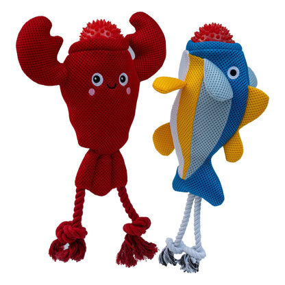 Original Territory - Territory Fish 2-in-1 Floating Dog Toy - Doot's Pet LLC Collars For A Cause