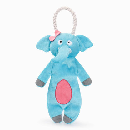 Hugsmart Products Inc - HugSmart Pet - Jumbo Animal | Elephant - Dog Rope Toy