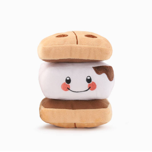 Hugsmart Products Inc - HugSmart Pet - Camping Pups | S’more - Dog Plush Toy