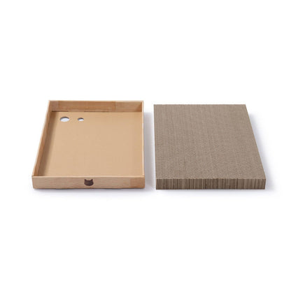 MOON-X USA, INC. - Premium High-density Cat Scratcher Wide (Oak)