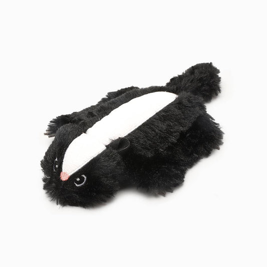 Hugsmart Products Inc - HugSmart Pet - Flattie Animal | Skunk - Dog Plush Toy