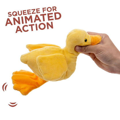 Original Territory - Duck Moving Plush Dog Toy - Doot's Pet LLC Collars For A Cause