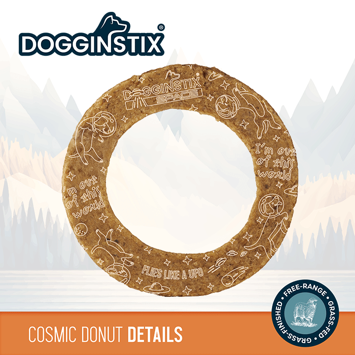 Doot's Chew Bar - Dogginstix - Lamb Collagen - Cosmic Donut - Single