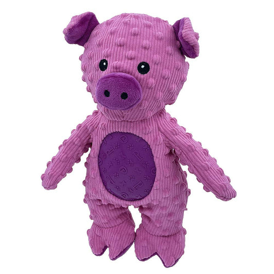 PETLOU, INC. - 13" Dotty Friends 3.0 - Pig Dog Toy