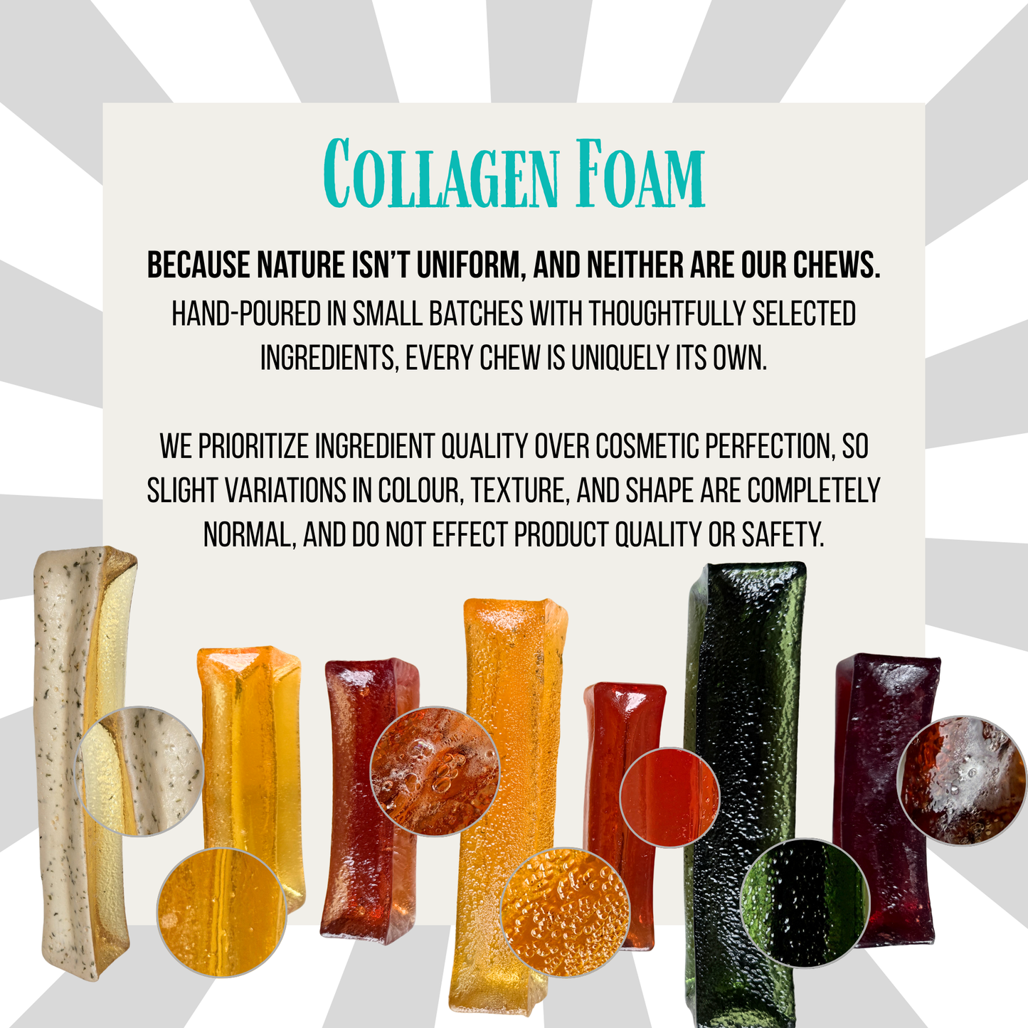 Wag & Bright Supply Co. - Mighty Marrows Collagen Dental Chew - Bacon