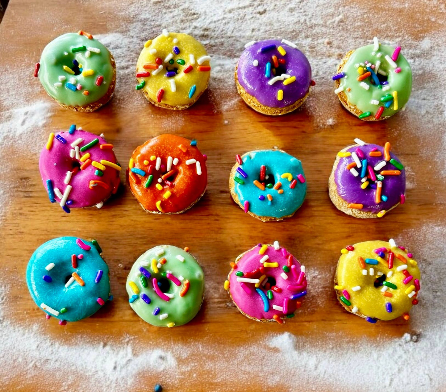 YumYum4DOGS - Mini 🍩 donut dog treat- Single - Doot's Pet LLC Collars For A Cause