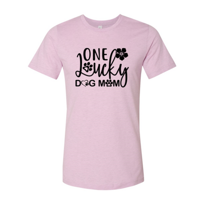 One Lucky Dog Mom T-Shirt