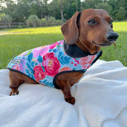 Southern Bloom Dog Coat - Doot's Pet LLC Collars For A Cause