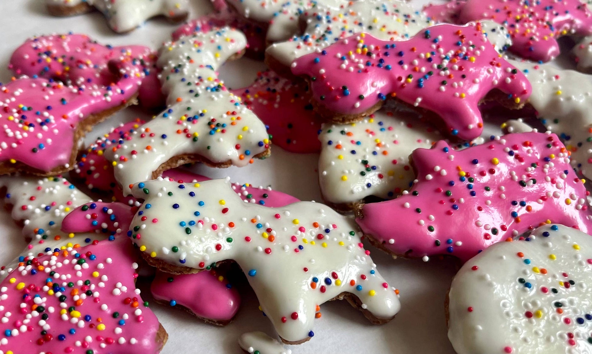 YumYum4DOGS - Mini PAWTY Animal Crackers dog treat- Single - Doot's Pet LLC Collars For A Cause
